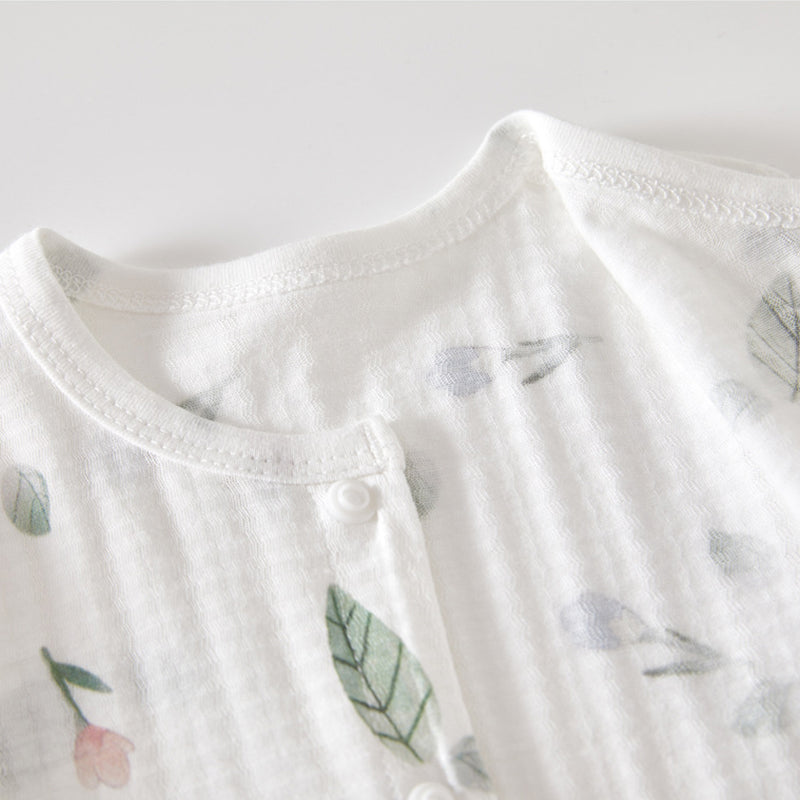 Summer Newborn Baby Romper, 100% Pure Cotton Material, 1-24Months - babysmile03