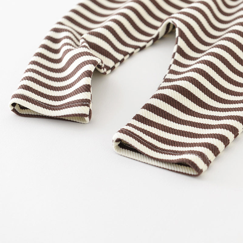 Loose-Fitting Baby Trousers with a Striped Pattern, 6-36Months