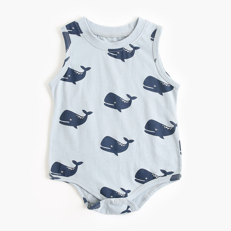 Animal Print Baby Bodysuits, 100% Pure Cotton Material, 0-36Months