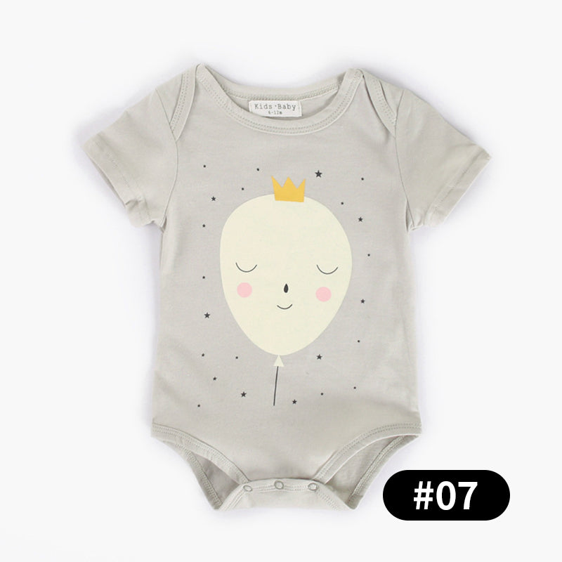 Baby Bodysuits with Patterns or Letters, 100% Pure Cotton Material, 0-36Months