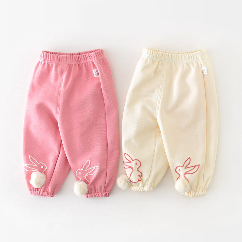Cute Bunny Pattern Baby Trousers, 6-36Months