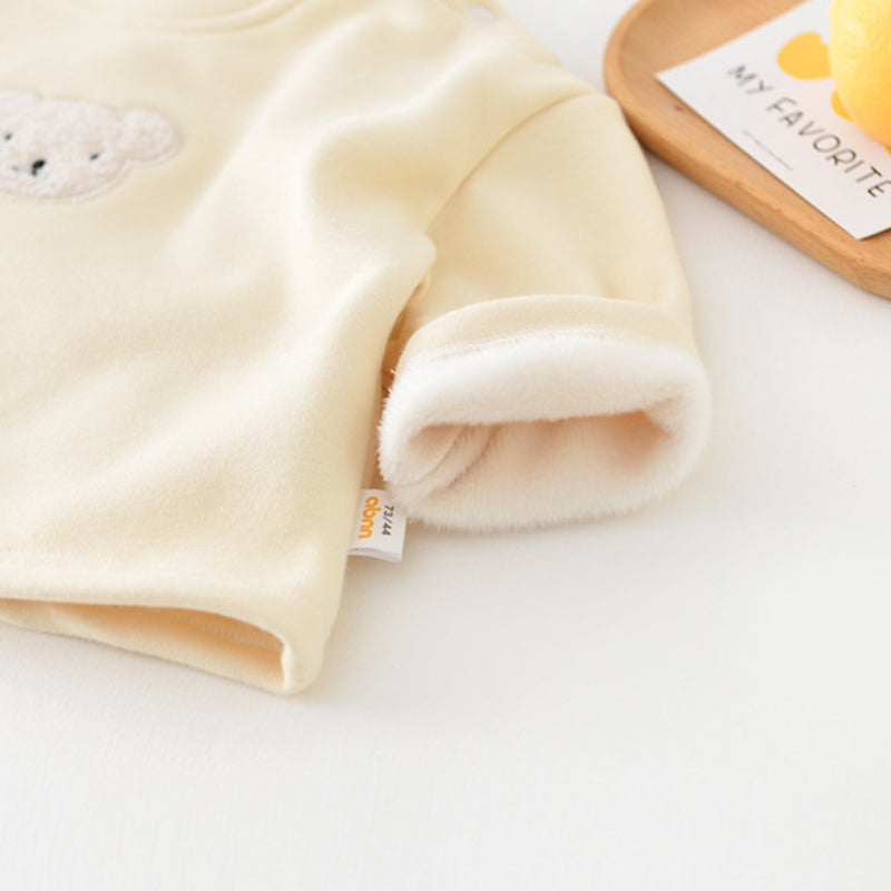 Cartoon Bear Pattern Baby Sweater, 6-36Months