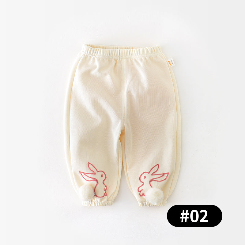 Cute Bunny Pattern Baby Trousers, 6-36Months