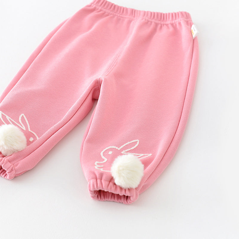 Cute Bunny Pattern Baby Trousers, 6-36Months