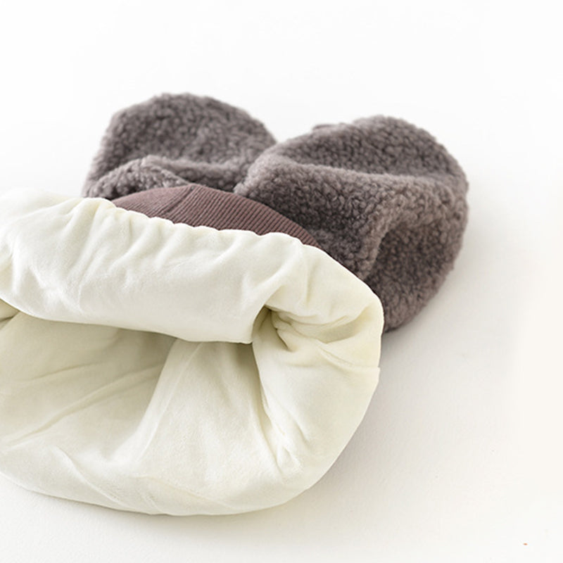 Cute Expression Loose-Fitting Baby Thick Pants, 6-36Months