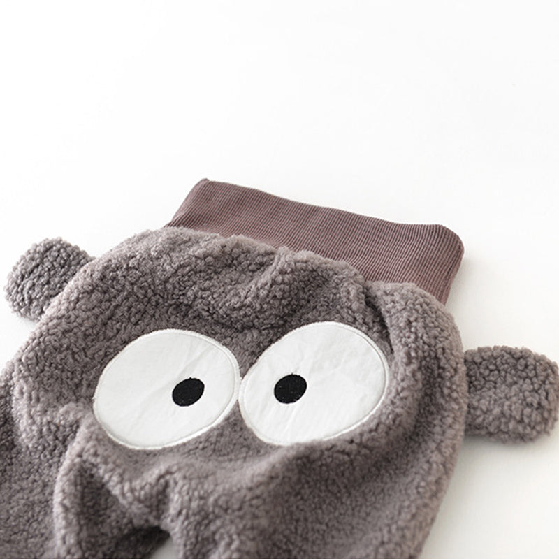 Cute Expression Loose-Fitting Baby Thick Pants, 6-36Months