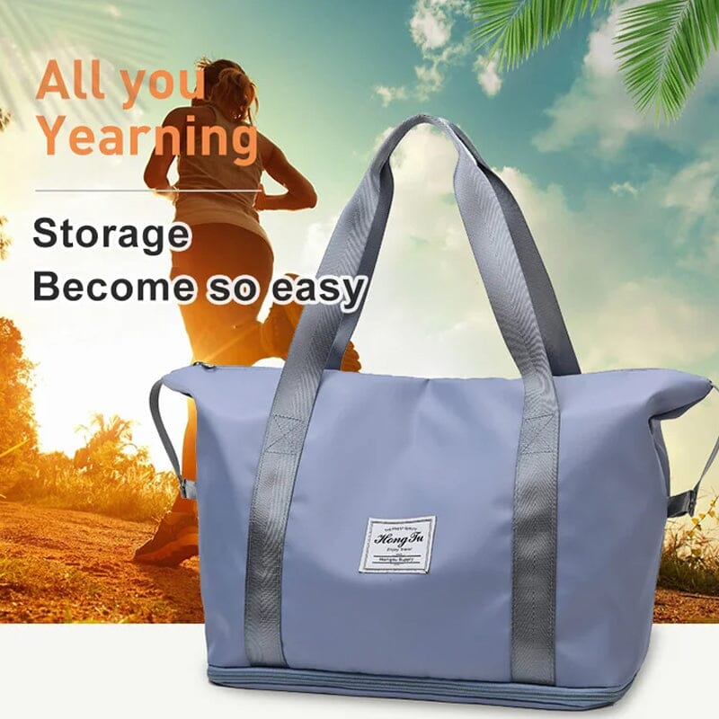 💖High-capacity Double-layer Wet Separation Travelling Bag
