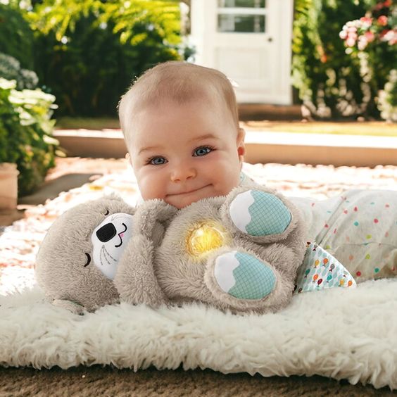 Snuggly Breathing Otter Buddy