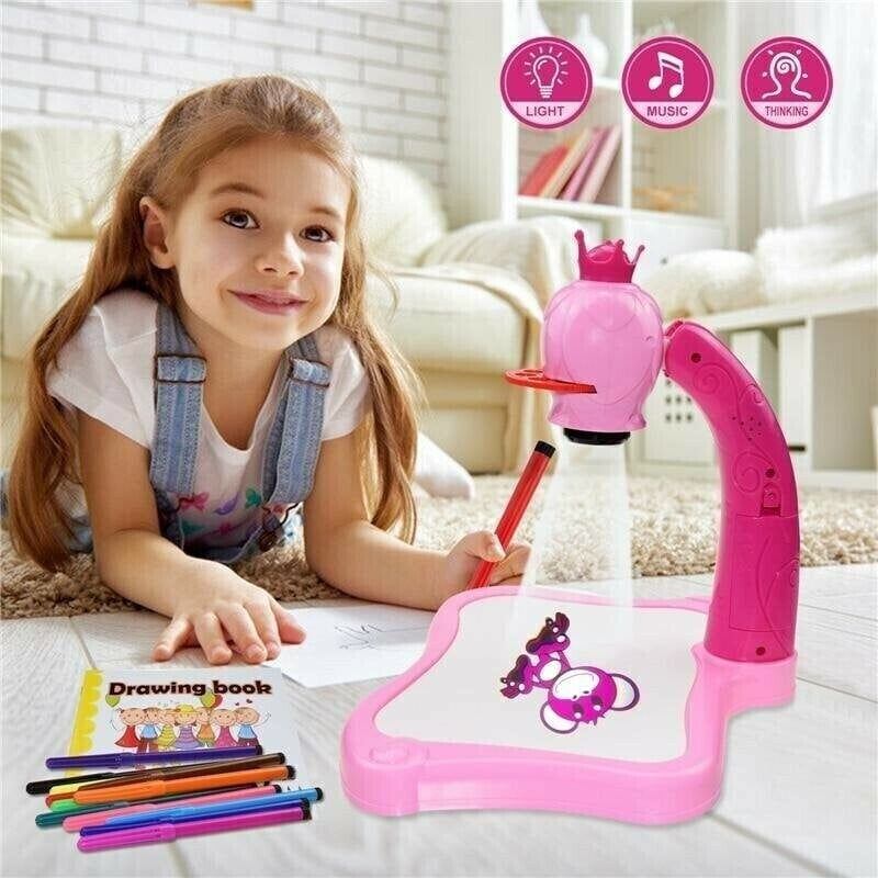 🎁Great Gifts For Kids！led Projector Painting