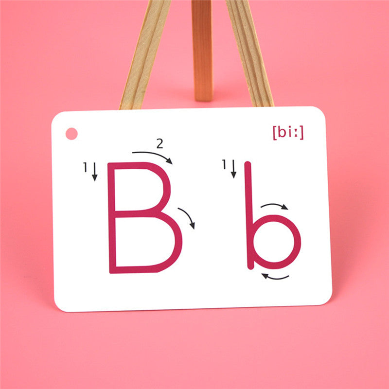 Alphabet learning cards