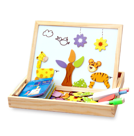 Wooden Magnetic Puzzle