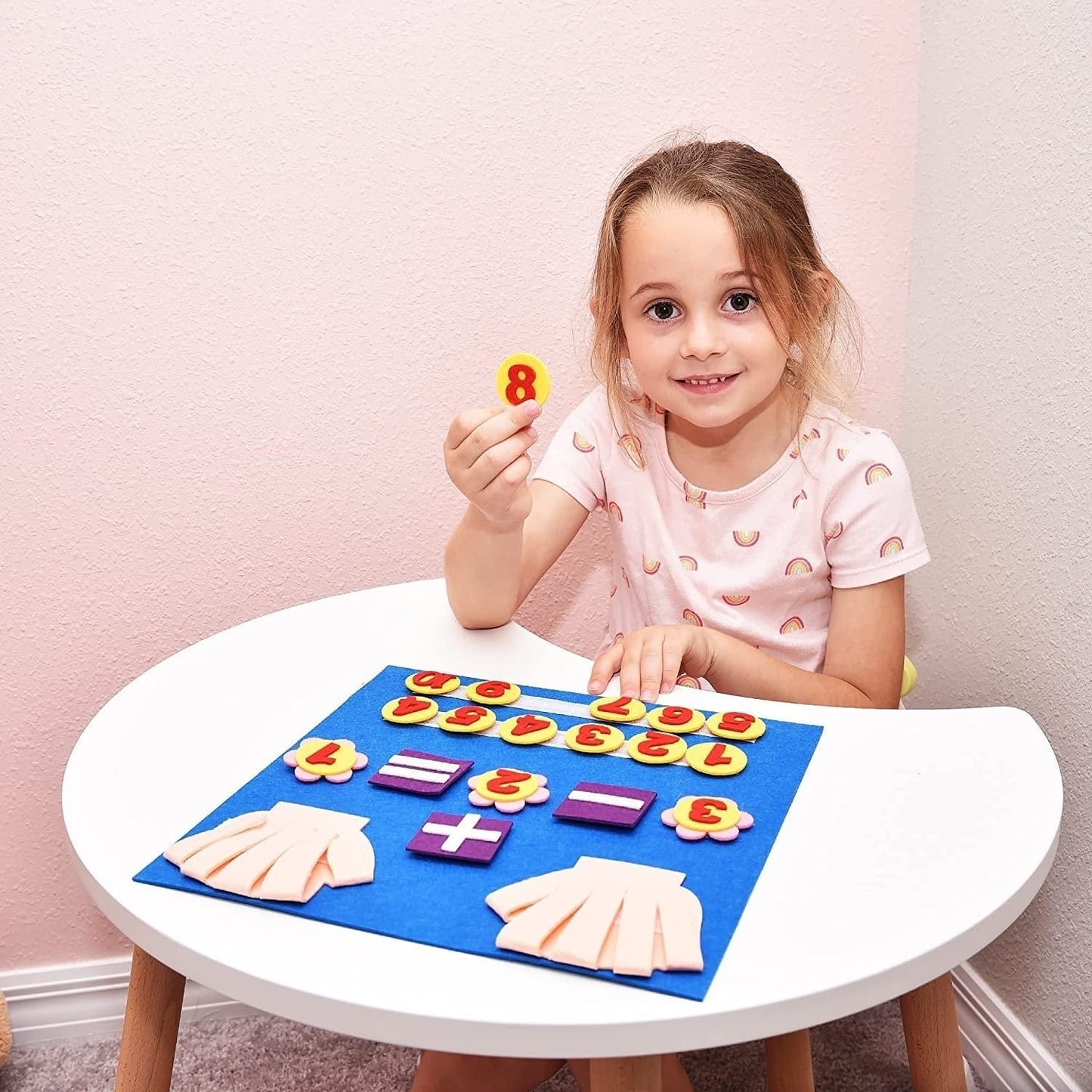 Finger and Number Learning - Math Felt Board Baby Toy