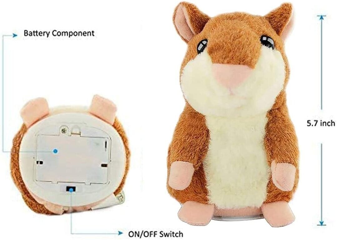 Talking Hamster Mouse Toy