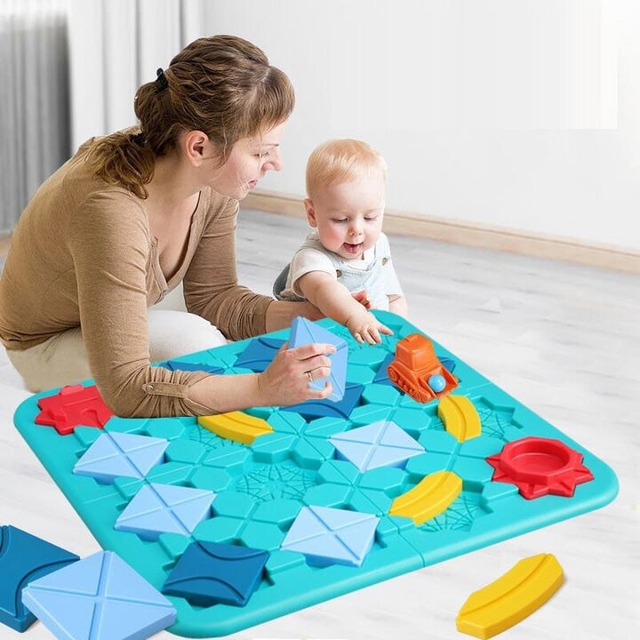 Road Maze Board Montessori Toys
