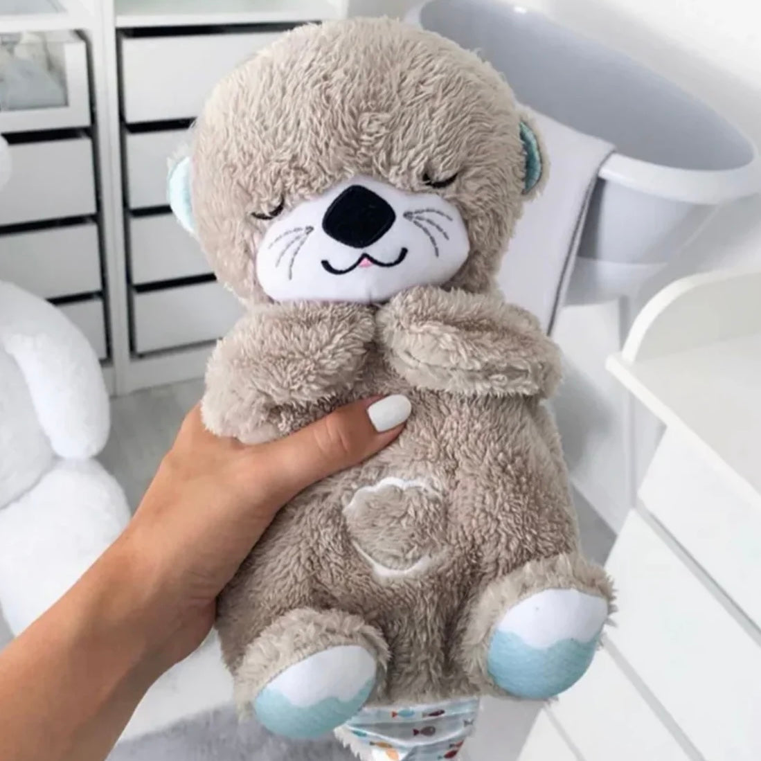 Snuggly Breathing Otter Buddy