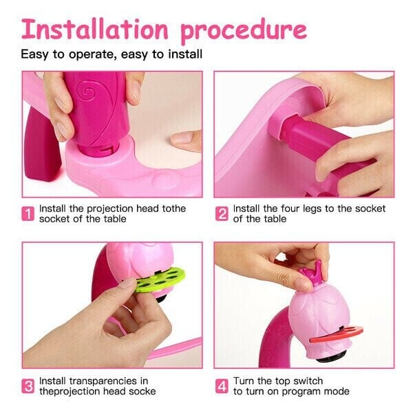 🎁Great Gifts For Kids！led Projector Painting